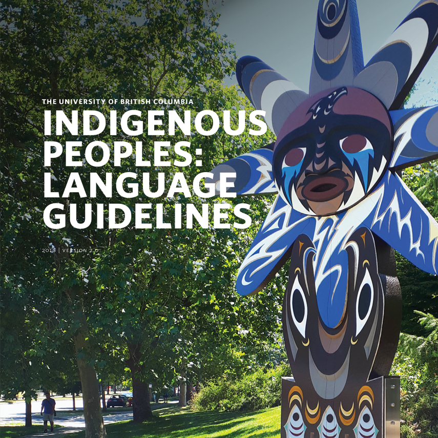 Indigenous peoples: language guidelines banner