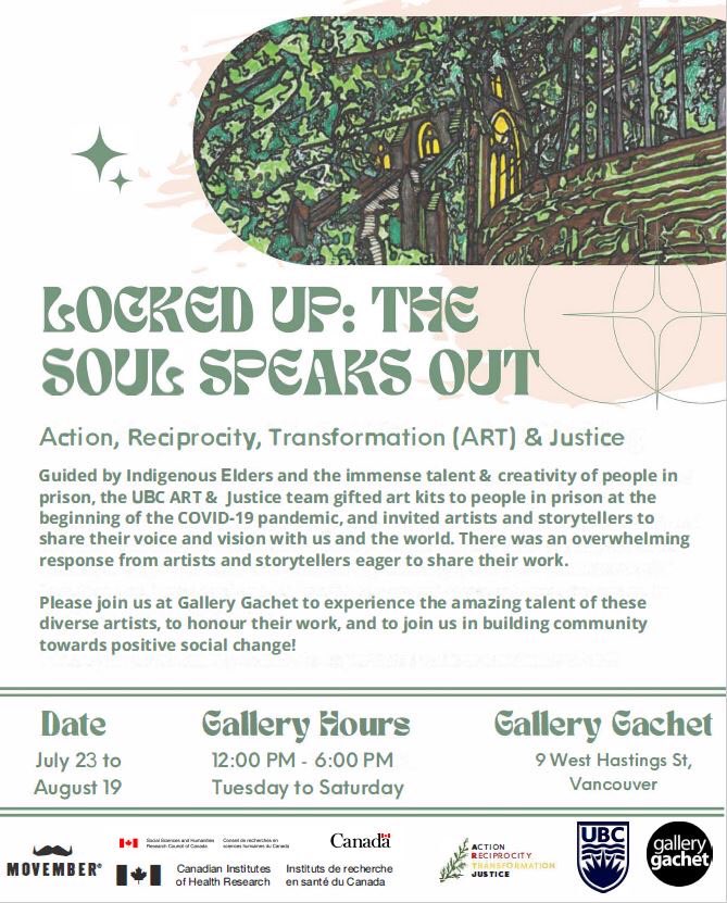 Locked Up The Soul Speaks Out Poster