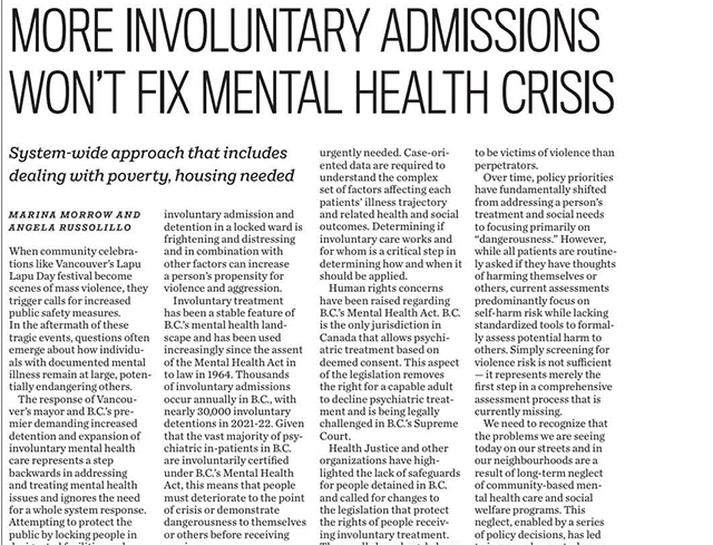 Opinion - Vancouver Sun