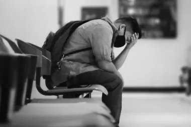 Picture of student sitting