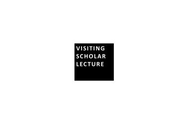 Visiting scholar lecture banner