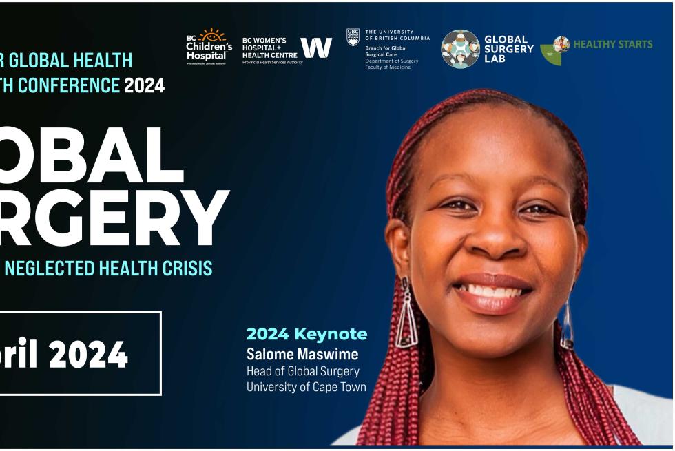 Global Health Conference 2024 Invitation Call for Submissions UBC