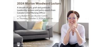 2024 Marion Woodward Lecture - Dr. Leigh Chapman