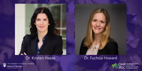 Headshots of Dr. Haase and Dr. Howard