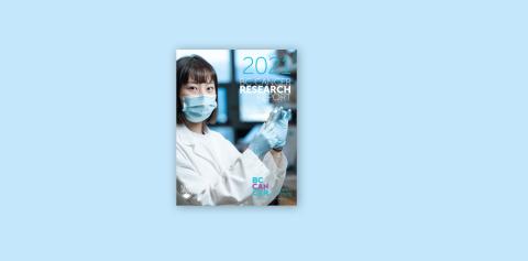Cover of BC Cancer Research Report