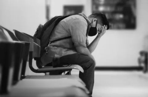 Picture of student sitting