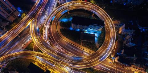 Slide of a Highway